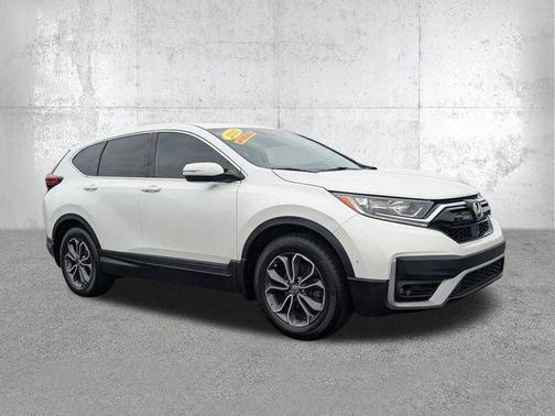 Platinum White Pearl 2020 Honda CR-V 2WD EX-L