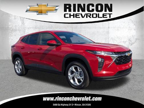 Apex Red 2026 Chevrolet Trax LS