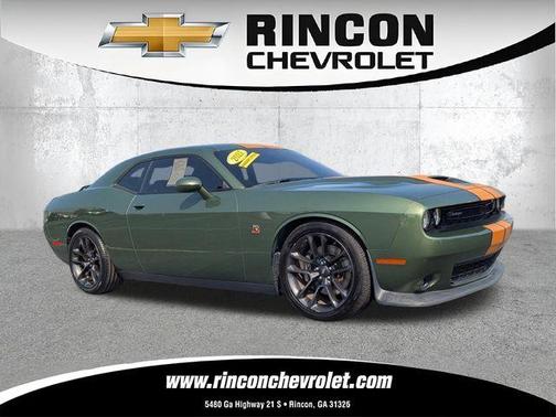 F8 Green 2021 Dodge Challenger R/T Scat Pack