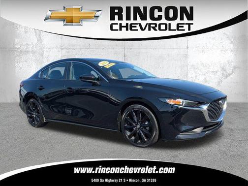 Jet Black Mica 2024 Mazda Mazda3 2.5 S Select Sport