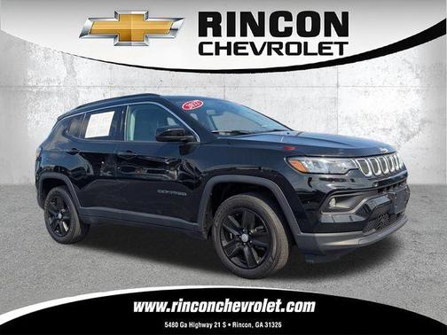 Diamond Black 2022 Jeep Compass Latitude