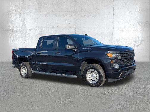 Dark Ash Metallic 2024 Chevrolet Silverado 1500 WT