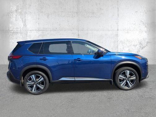 Caspian Blue 2023 Nissan Rogue Platinum
