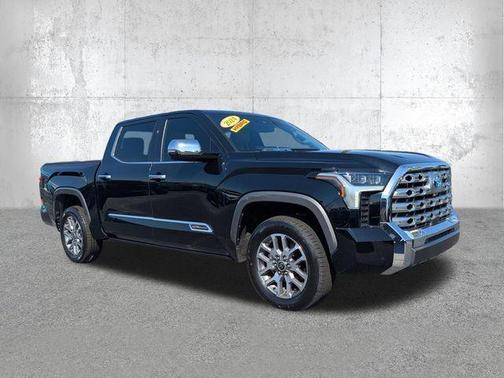 Midnight Black Metallic 2024 Toyota Tundra Hybrid 1794 Edition