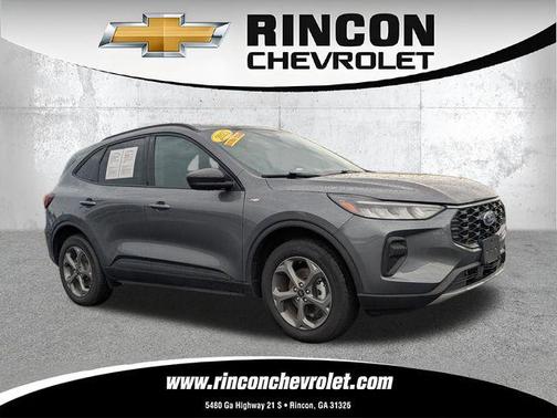 Gray Metallic 2025 Ford Escape ST-Line