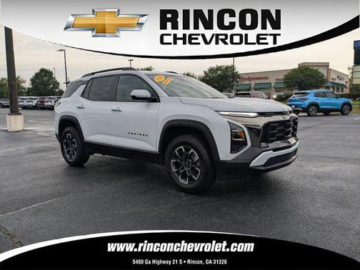 Polar White Tricoat 2026 Chevrolet Equinox AWD ACTIV