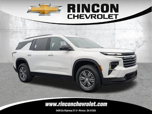 Summit White 2026 Chevrolet Traverse LT