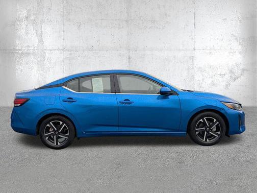 Electric Blue Metallic 2025 Nissan Sentra SV