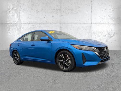 Electric Blue Metallic 2025 Nissan Sentra SV