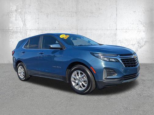 Lakeshore Blue Metallic 2024 Chevrolet Equinox 1LT