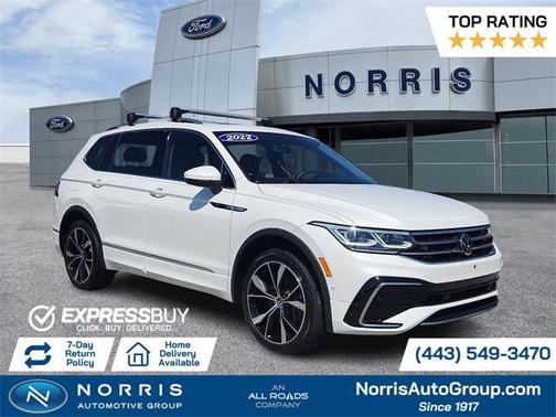 2022 Volkswagen Tiguan 2.0T SEL R-Line