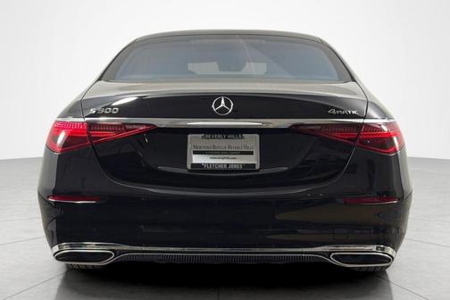 Obsidian Black 2025 Mercedes-Benz S-Class S 500 4MATIC