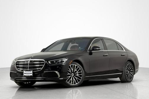 Obsidian Black 2025 Mercedes-Benz S-Class S 500 4MATIC