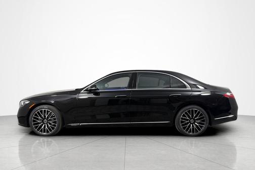 Obsidian Black 2025 Mercedes-Benz S-Class S 500 4MATIC
