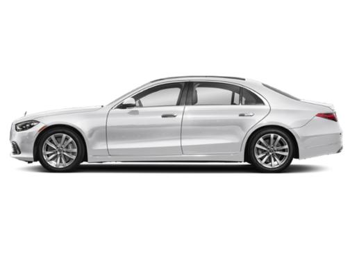 Moonlight White 2026 Mercedes-Benz S-Class S 500 4MATIC
