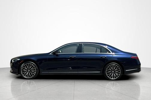 Nautical Blue Metallic 2022 Mercedes-Benz S-Class S 500 4MATIC