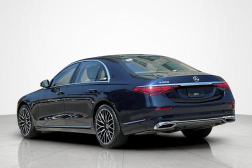 Nautical Blue Metallic 2022 Mercedes-Benz S-Class S 500 4MATIC