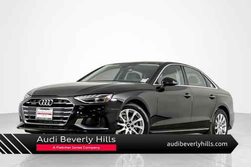 Brilliant Black 2024 Audi A4 40 Premium