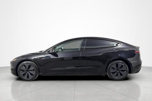 Black 2025 Tesla Model 3 Long Range