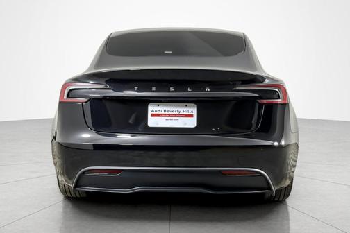 Black 2025 Tesla Model 3 Long Range