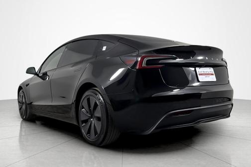 Black 2025 Tesla Model 3 Long Range