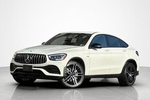 Polar White 2023 Mercedes-Benz AMG GLC 43 4MATIC Coupe