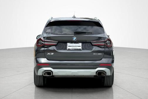 Dark Graphite Metallic 2024 BMW X3 xDrive30i