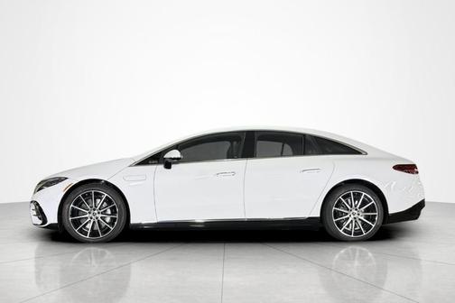 MANUFAKTUR Moonlight White Metallic 2026 Mercedes-Benz EQS 450 Base 4MATIC