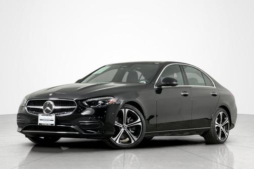 Black 2025 Mercedes-Benz C-Class C 300
