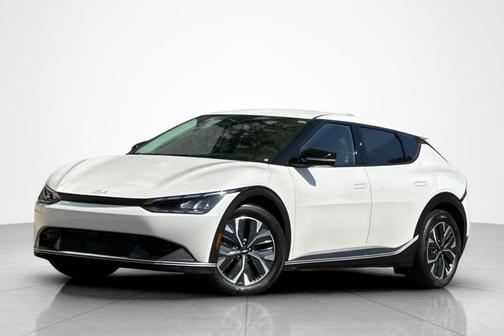 White 2023 Kia EV6 Light
