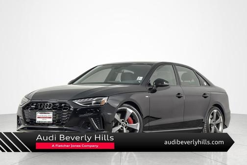 Mythos Black Metallic 2023 Audi A4 45 S line Premium Plus