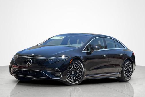 Obsidian Black Metallic 2026 Mercedes-Benz EQS 450 Base 4MATIC