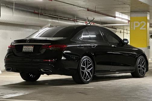 Black 2022 Mercedes-Benz E-Class E 350