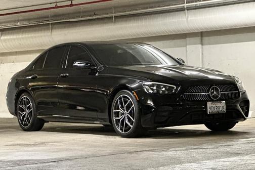 Black 2022 Mercedes-Benz E-Class E 350