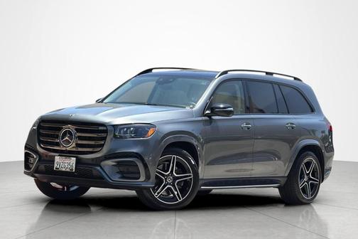 Gray 2026 Mercedes-Benz GLS 450 4MATIC