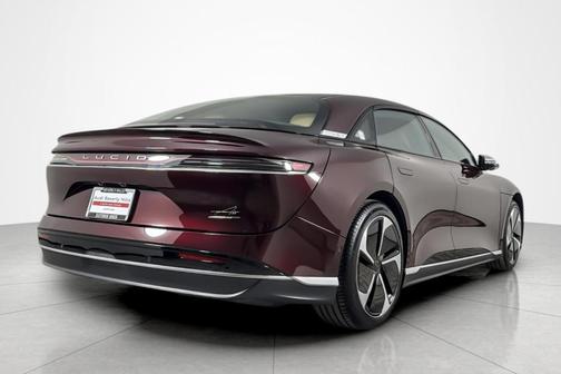 Maroon 2025 Lucid Air Grand Touring