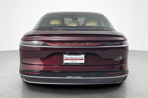 Maroon 2025 Lucid Air Grand Touring