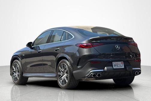 Graphite Gray Metallic 2025 Mercedes-Benz AMG GLC 43 4MATIC Coupe