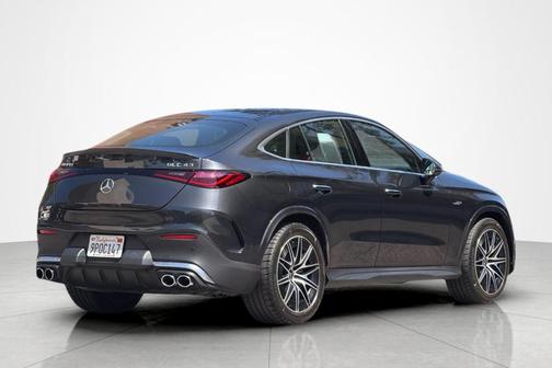 Graphite Gray Metallic 2025 Mercedes-Benz AMG GLC 43 4MATIC Coupe