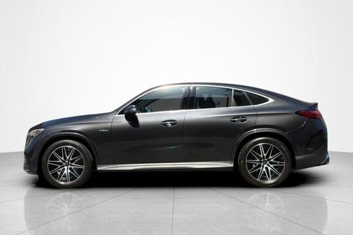 Graphite Gray Metallic 2025 Mercedes-Benz AMG GLC 43 4MATIC Coupe
