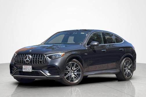 Graphite Gray Metallic 2025 Mercedes-Benz AMG GLC 43 4MATIC Coupe