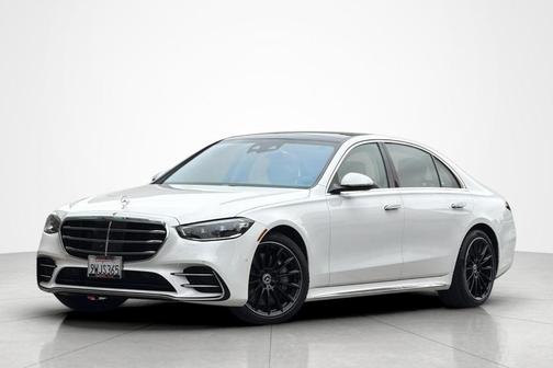 MANUFAKTUR Moonlight White Metallic 2026 Mercedes-Benz S-Class Base
