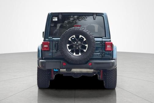 Blue 2025 Jeep Wrangler 4xe Rubicon