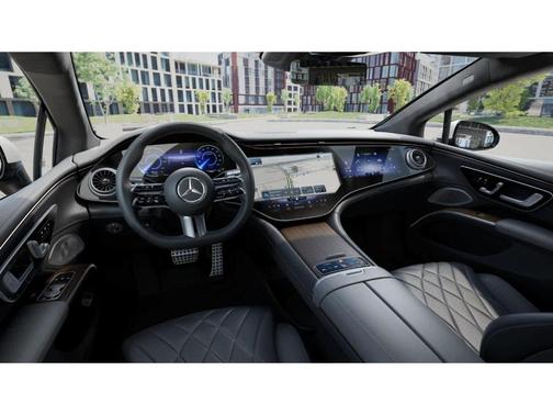 Moonlight White 2026 Mercedes-Benz EQS 450+ Base