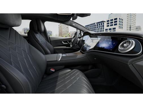Moonlight White 2026 Mercedes-Benz EQS 450+ Base
