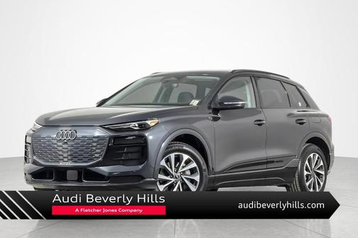 Manhattan Gray Metallic 2025 Audi Q6 e-tron Premium