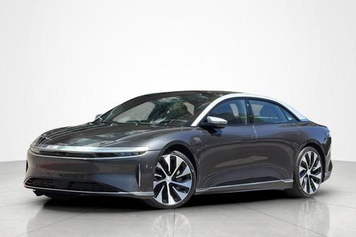 Gray 2022 Lucid Air Grand Touring