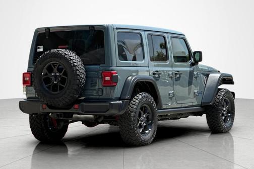 Gray 2025 Jeep Wrangler 4xe Sport