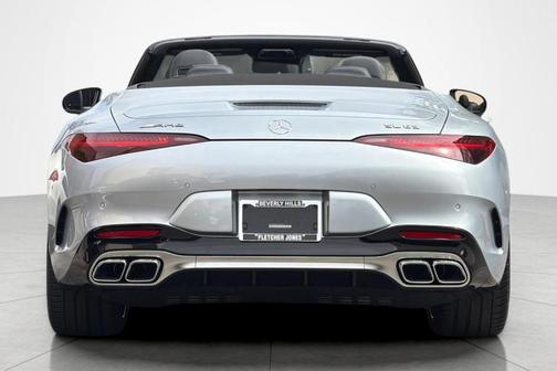 Cirrus Silver Metallic 2026 Mercedes-Benz AMG SL 63 Base