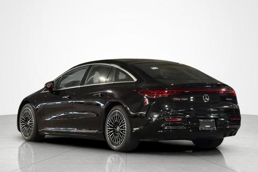 Obsidian Black Metallic 2026 Mercedes-Benz EQS 450 Base 4MATIC